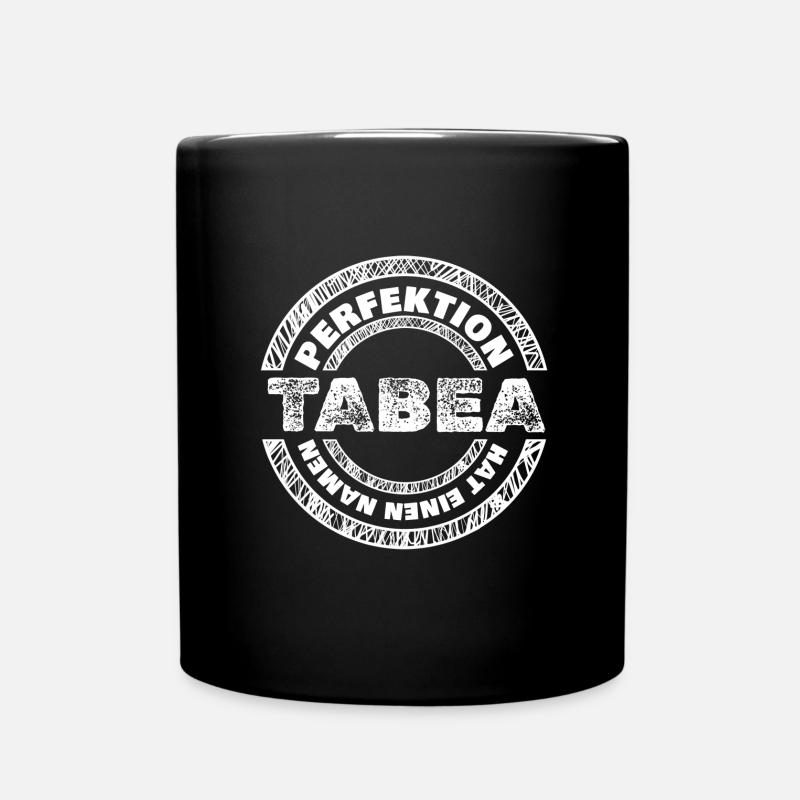 Tabea Tabea - Tasse einfarbig - Schwarz