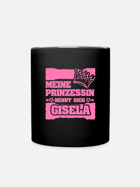 Gisela - Tasse einfarbig - Schwarz