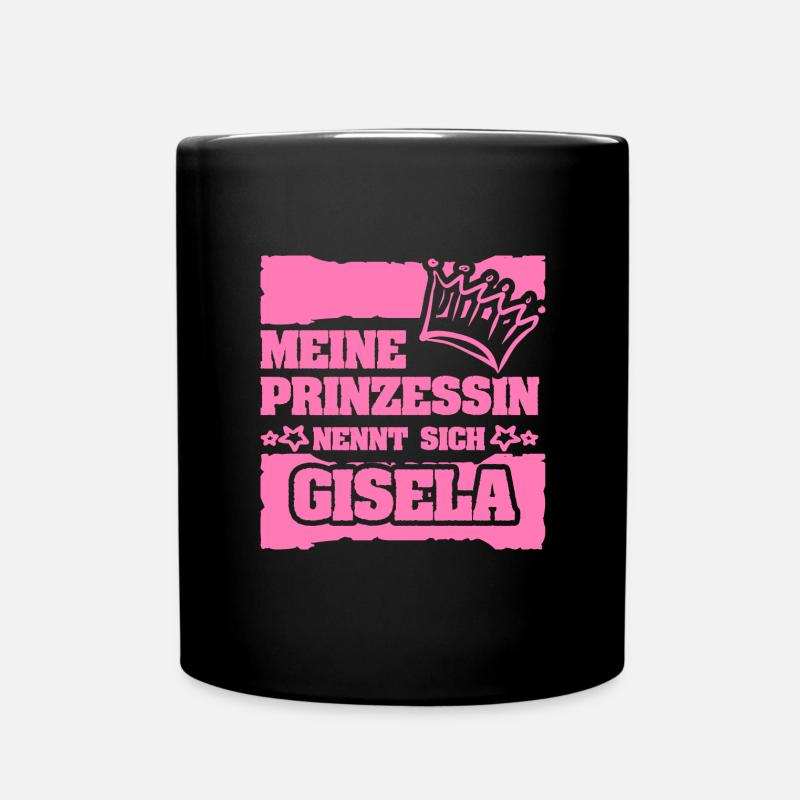 Gisela - Tasse einfarbig - Schwarz
