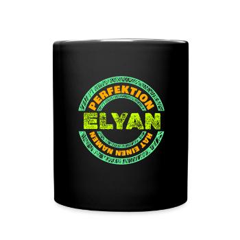 Gift for Elyan - Full Colour Mug - black - Front