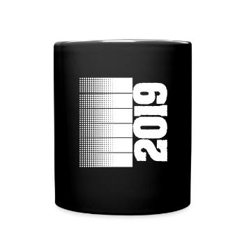 Freizeit 2019 - Tasse einfarbig - Schwarz - Vorne