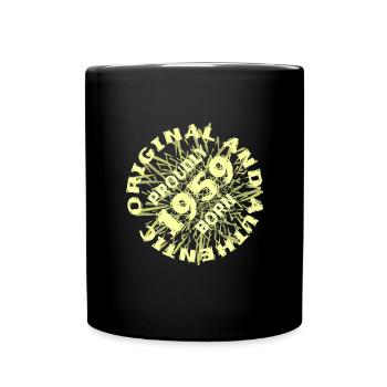Original 1959 - Tasse einfarbig - Schwarz - Vorne