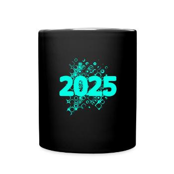 2025 - Tasse einfarbig - Schwarz - Vorne
