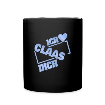 Couple Claas - Mug uni - noir - Devant