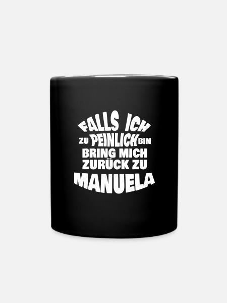 Manuela - Full Colour Mug - black