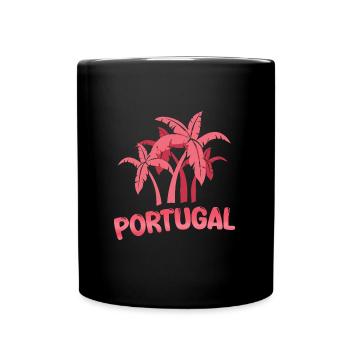 Portugal Portugal - Mug uni - noir - Devant