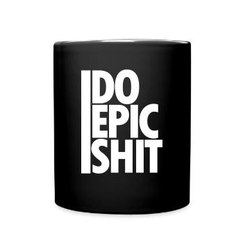 Funny Funny Quote Funny Gift Drôle - Mug uni - noir - Devant