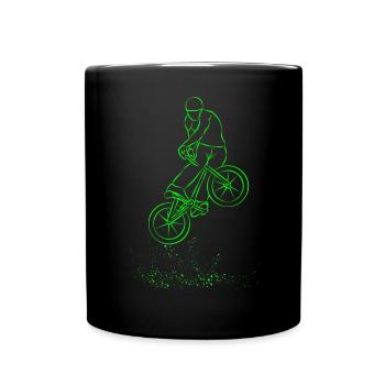 BMX - Full Colour Mug - black - Front