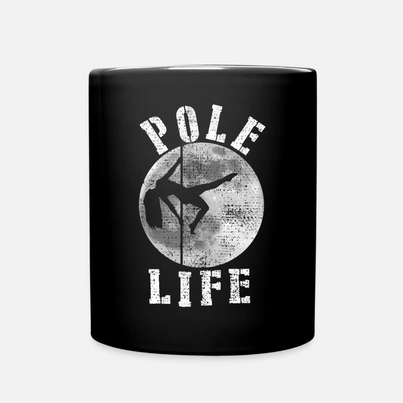 Pole Dance - Full Colour Mug - black
