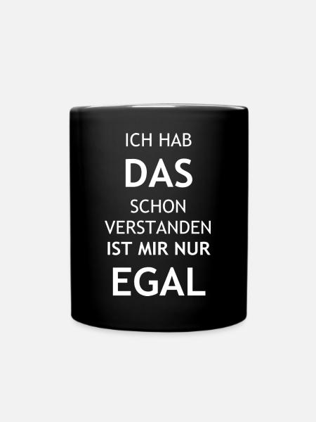 drôle énonciation cool drôle dictons cool humour - Mug uni - noir