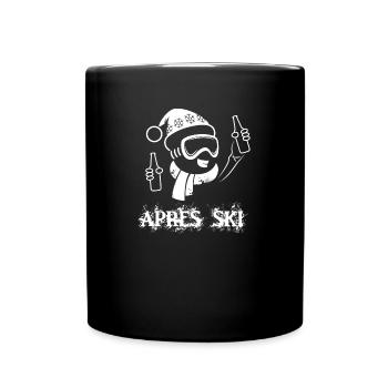 Apres Ski Instructor - Full Colour Mug - black - Front