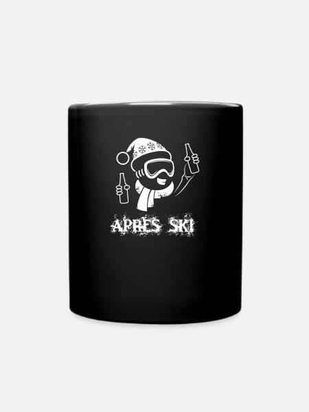 Apres Ski Lehrer - Tasse einfarbig - Schwarz