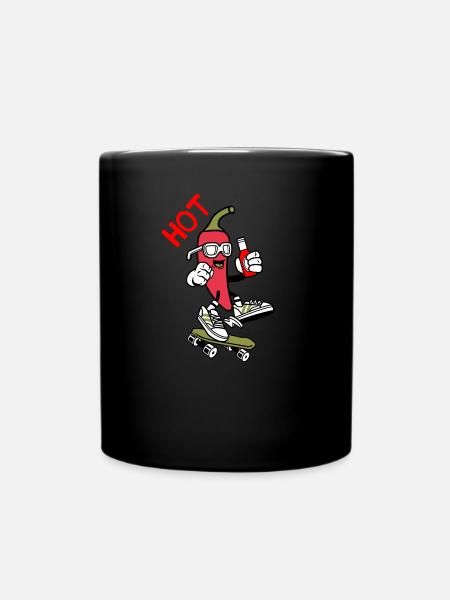 Hot Skater - Full Colour Mug - black