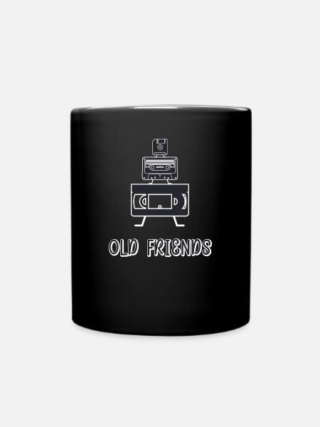 De vieux amis - Mug uni - noir
