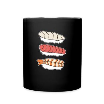 Sushi - Mug uni - noir - Devant