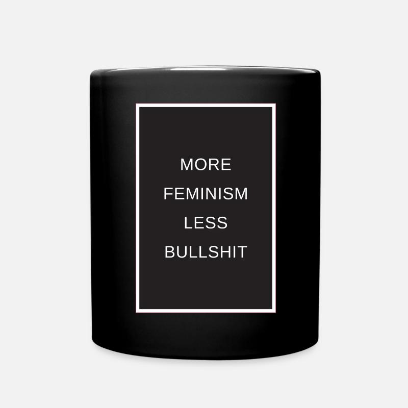 féminisme - Mug uni - noir