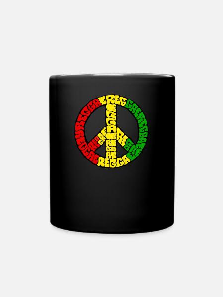 Reggae - Full Colour Mug - black