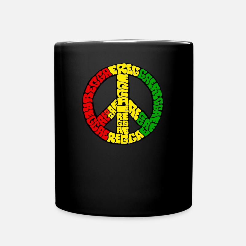 Reggae - Tasse einfarbig - Schwarz