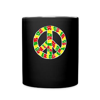 Reggae - Full Colour Mug - black - Front
