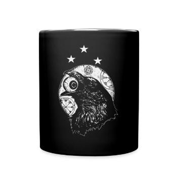 Black Raven - Full Colour Mug - black - Front