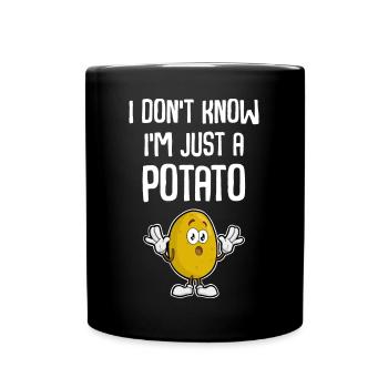 Potato - Full Colour Mug - black - Front