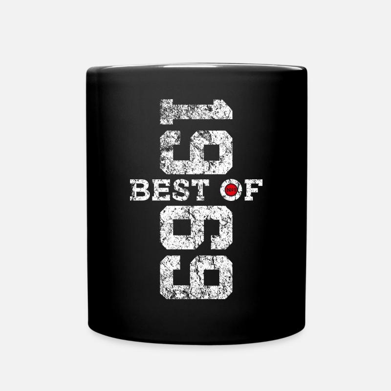 57. GEBURTSTAG BEST OF 1969 - Tasse einfarbig - Schwarz