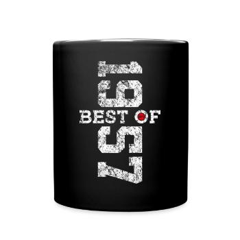 69E ANNIVERSAIRE MEILLEUR DE 1957 - Mug uni - noir - Devant
