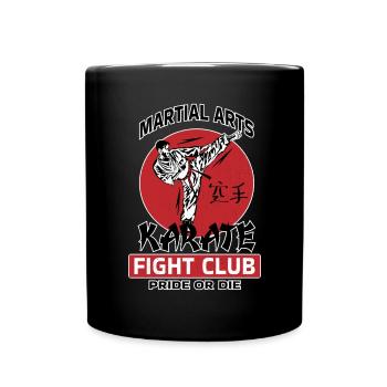 Karate Martial Arts - Full Colour Mug - black - Front