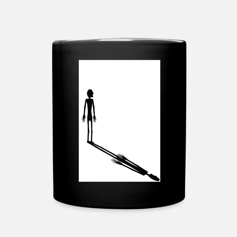 The Shadow Man - Full Colour Mug - black