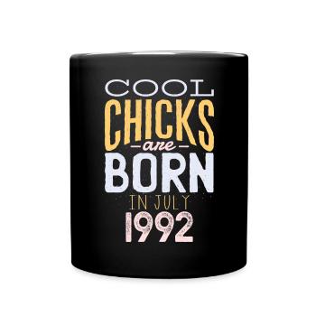 Juli 1992 - 30. Geburtstag Geschenk. Awesome. - Tasse einfarbig - Schwarz - Vorne