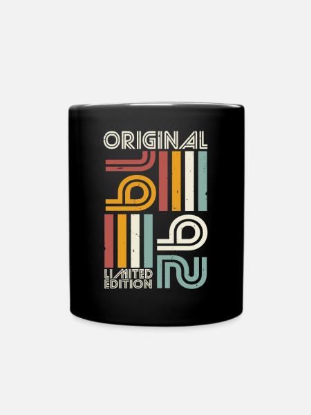 Vintage 1992 Vintage Anniversaire Rétro Cadeau - Mug uni - noir