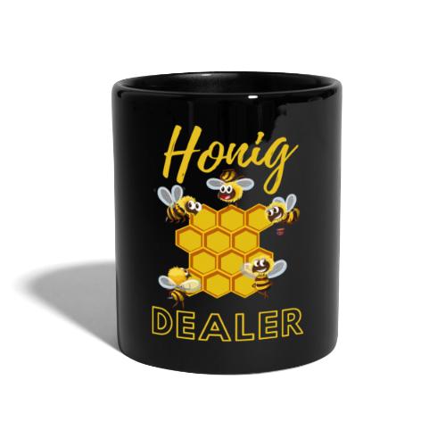 Honig Dealer - Bienen und Honigwaben - Tasse einfarbig
