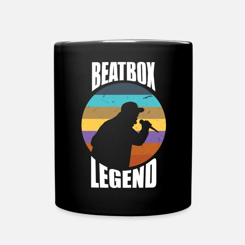 Beatbox Legende Musik Beatboxer Vocal Percussion - Tasse einfarbig - Schwarz