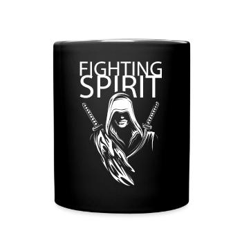 FIghter Fighter Sword Martial Arts Grafisch pictogram - Mok uni - zwart - Voor