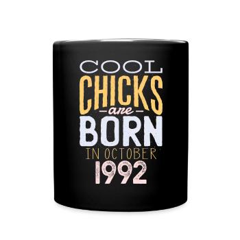 October 1992 - 30th birthday gift. Legend. - Full Colour Mug - black - Front