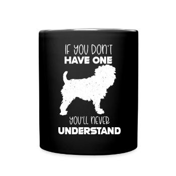 Affenpinscher dogs - Full Colour Mug - black - Front