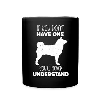 Akita - Mug uni - noir - Devant