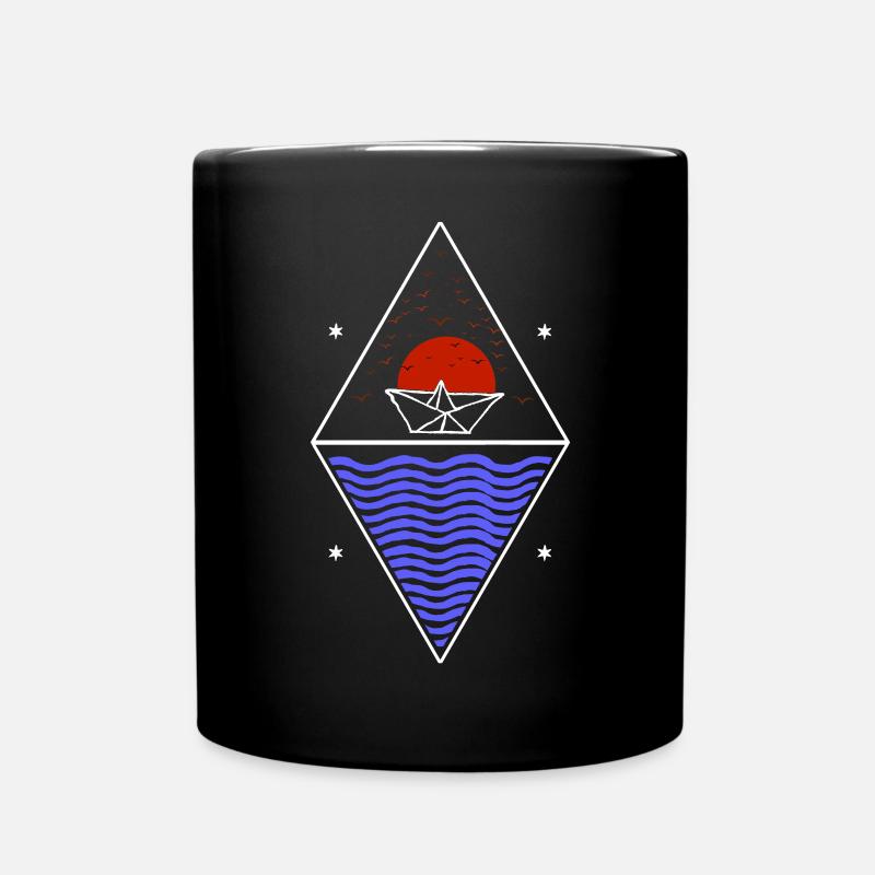 Love the Sea - Tasse einfarbig - Schwarz