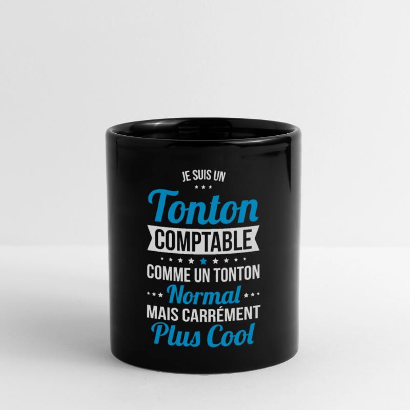 Tonton comptable comme un tonton normal plus cool Mug uni