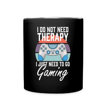 Gaming Gamer Nerd Gaming Console Game E-Sports - Full Colour Mug - black - Front