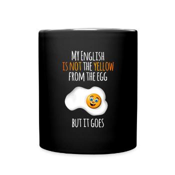 My English - Full Colour Mug - black - Front