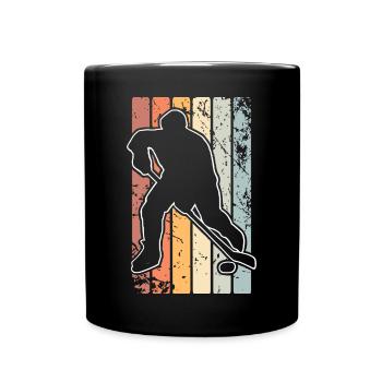 Eishockey - Full Colour Mug - black - Front