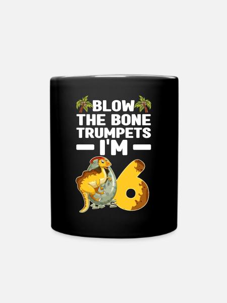 Enfants dinosaures - Mug uni - noir