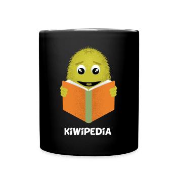 kiwipedia - Mug uni - noir - Devant