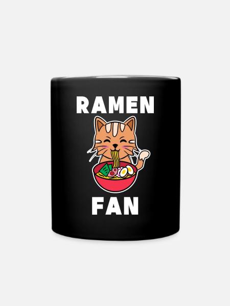 Cat Manga Déclaration Anime Japon Cartoon - Mug uni - noir