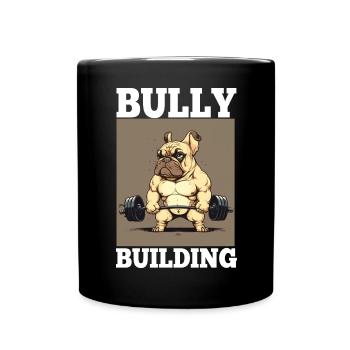 Français Bulldog Frenchie Bodybuilding Dog - Mug uni - noir - Devant