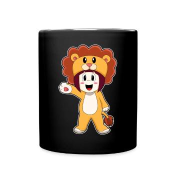 Costume de fille Léo - Mug uni - noir - Devant