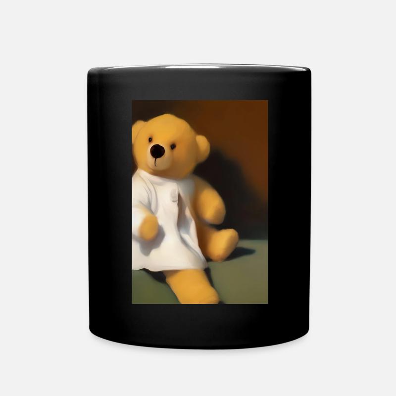 Teddy bear - Full Colour Mug - black
