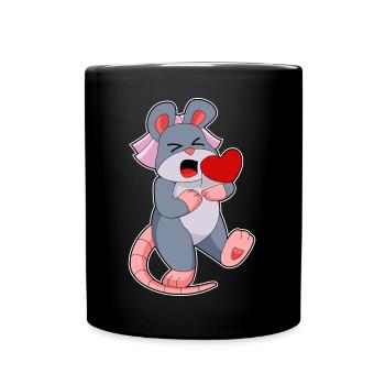 Mariage Mouse Bride Veil - Mug uni - noir - Devant