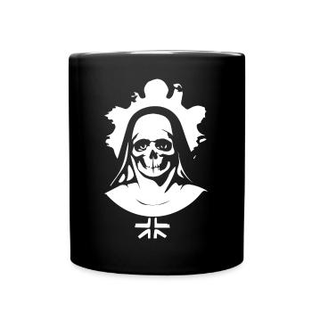 Unique Horror Nun, Satanic, and Occult T-Shirts f - Full Colour Mug - black - Front
